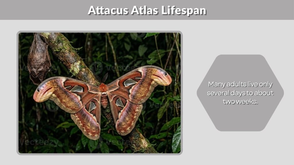 Attacus Atlas Lifespan