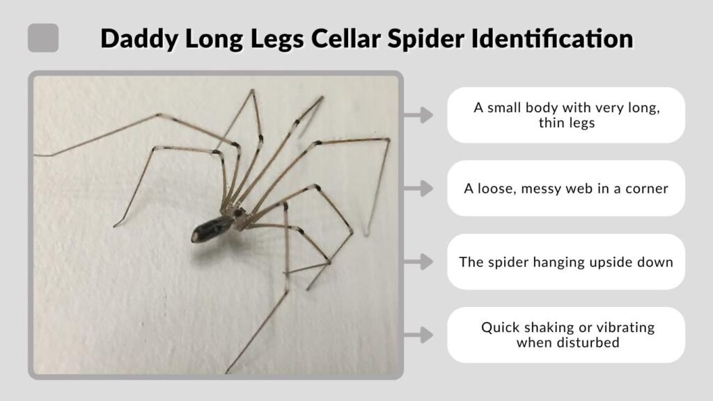 Daddy Long Legs Cellar Spider Identification