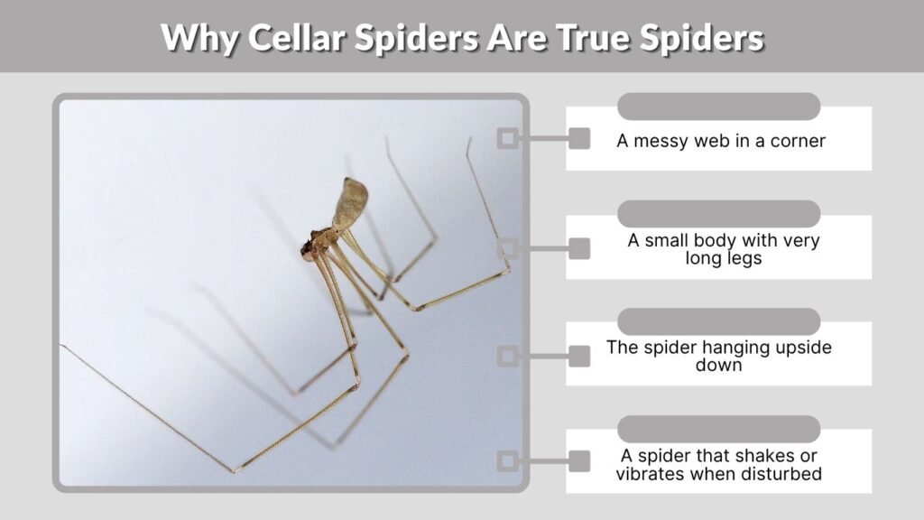 Why Cellar Spiders Are True Spiders