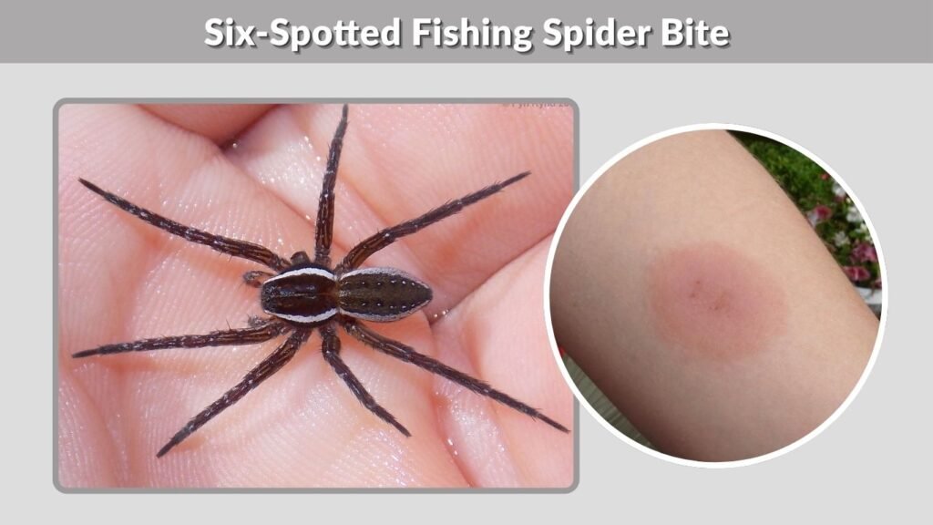 Six-Spotted Fishing Spider Bite
