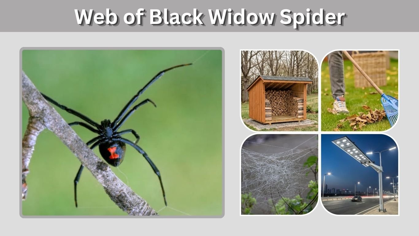 Web of Black Widow Spider: How to Identify It