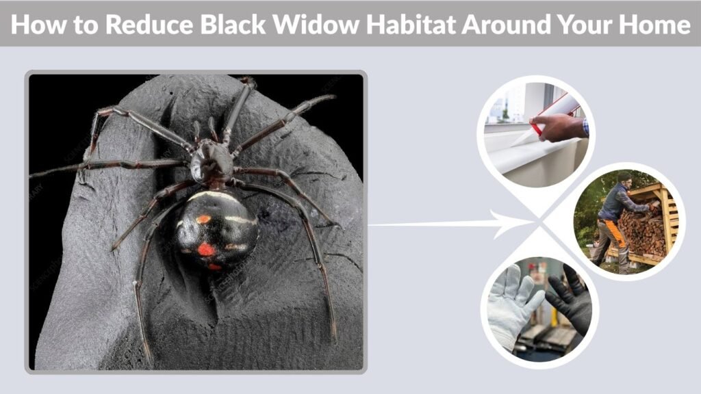 How to Reduce Black Widow Habitat Around Your Home