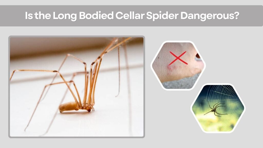 Is the Long Bodied Cellar Spider Dangerous?