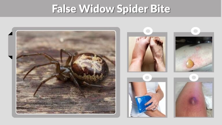 False Widow Spider Bite Symptoms Stages And Treatment False Widow Spider Bite Symptoms Stages And Treatment