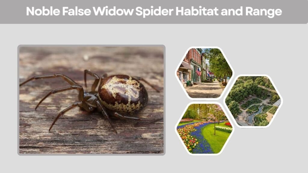 Noble False Widow Spider Habitat and Range
