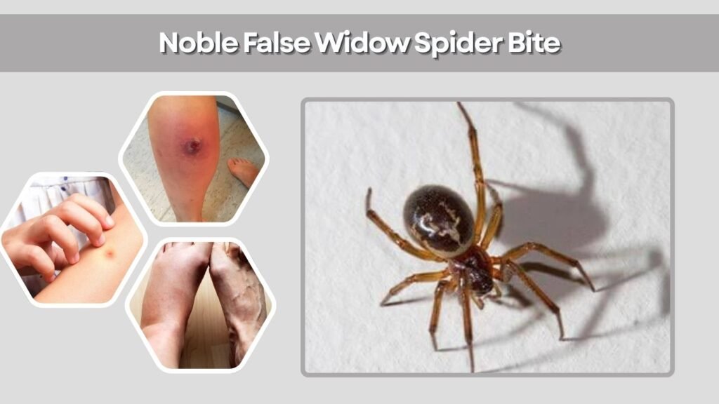 Noble False Widow Spider Bite