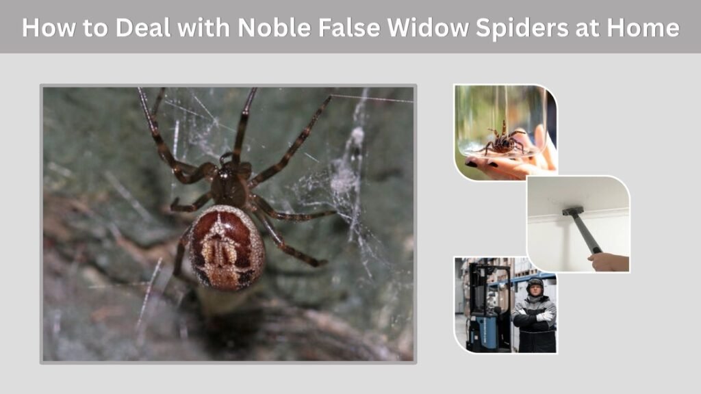 How to Deal with Noble False Widow Spiders at Home