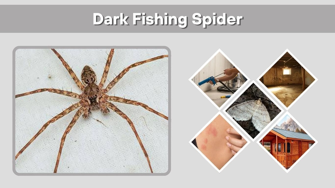 Dark Fishing Spider: Size, Bite, Habitat and Facts