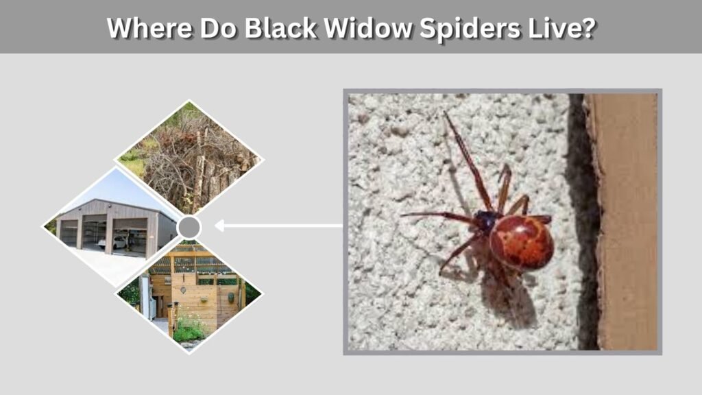 Where Do Black Widow Spiders Live?