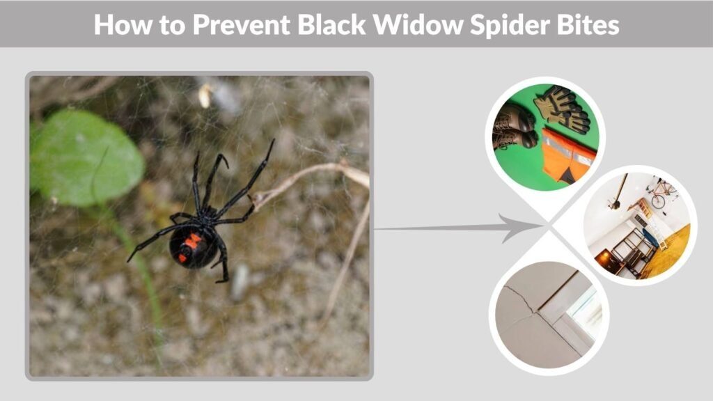 How to Prevent Black Widow Spider Bites