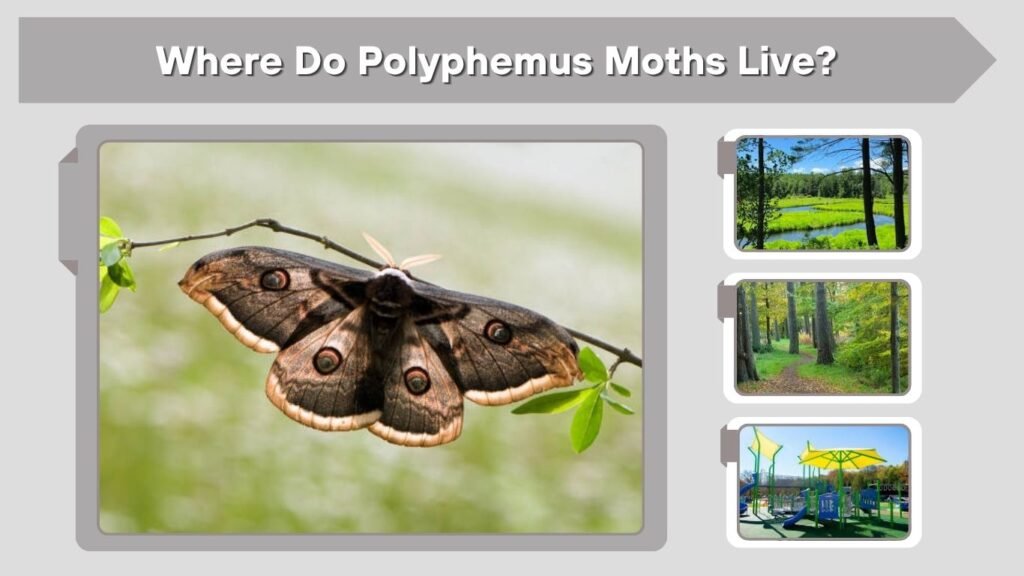 Where Do Polyphemus Moths Live?
