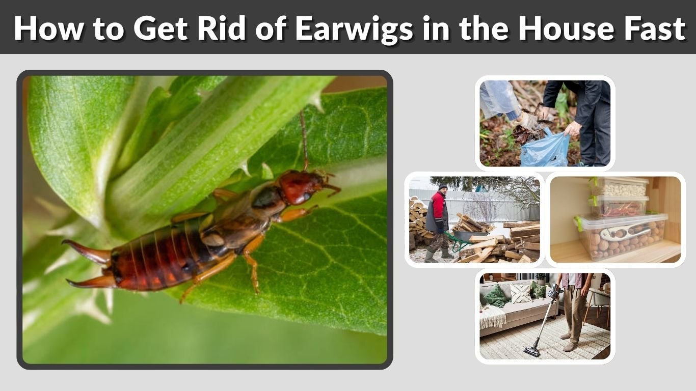 How to Get Rid of Earwigs in the House Fast