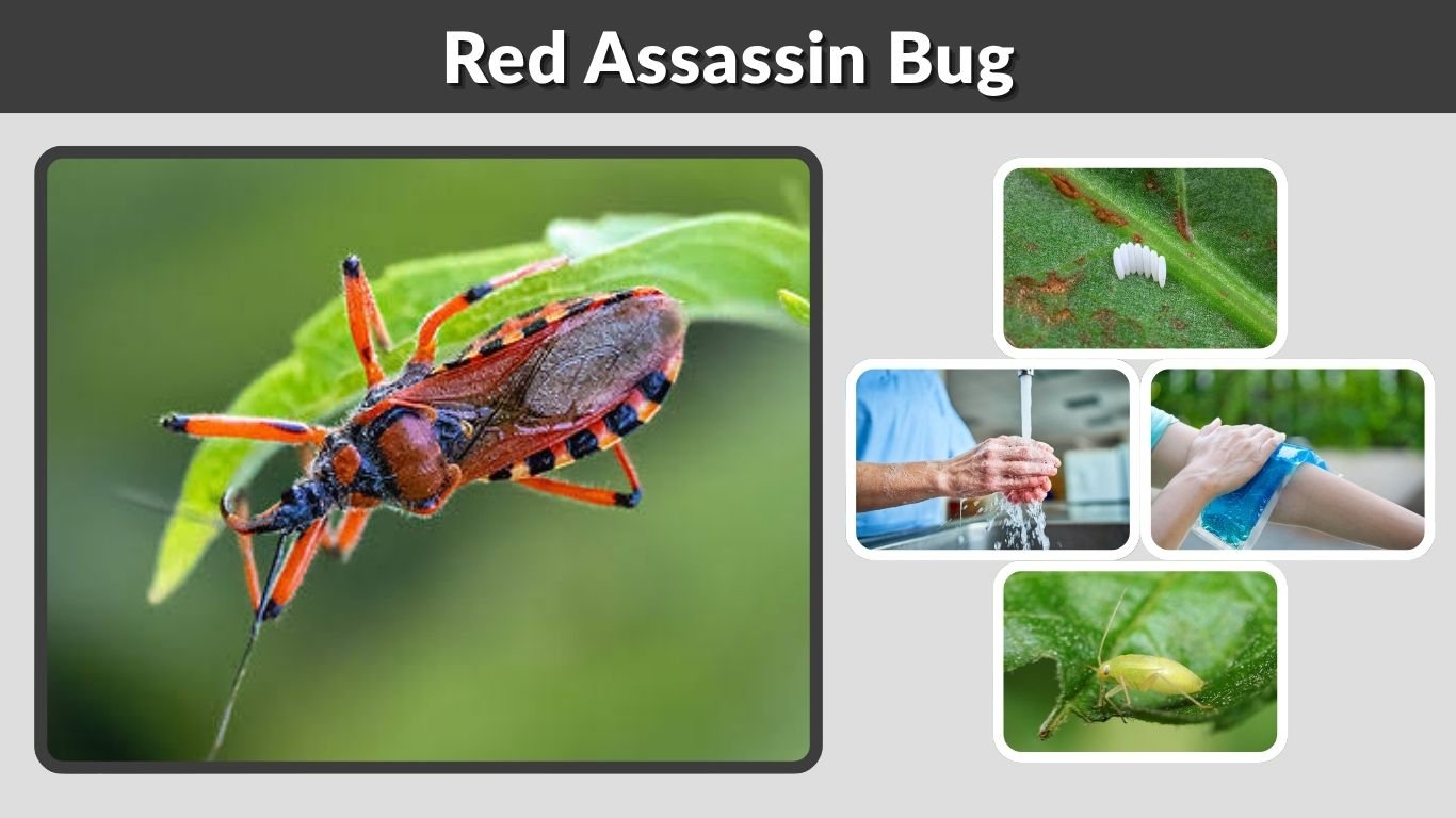 Red Assassin Bug: Identification, Nymphs, Bite and Safety