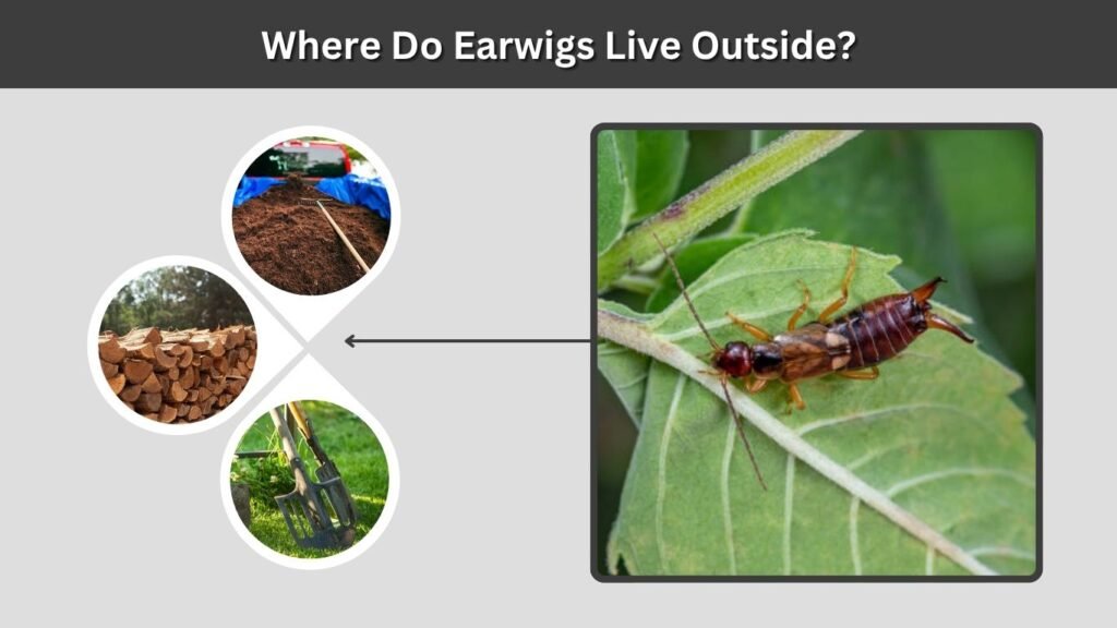 Where Do Earwigs Live Outside?