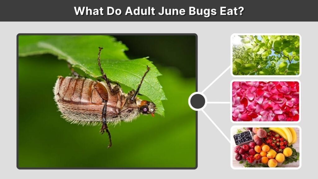 What Do Adult June Bugs Eat?