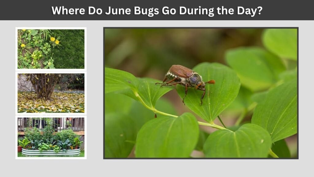 Where Do June Bugs Go During the Day?