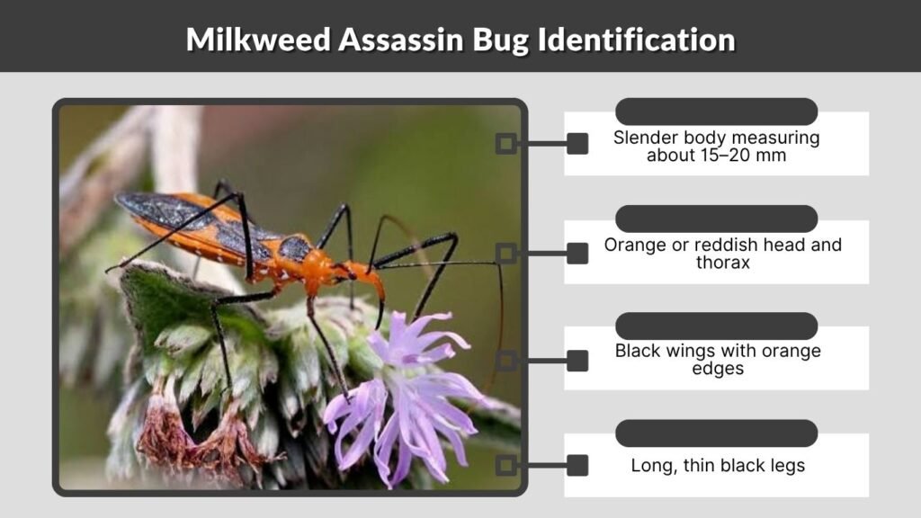 Milkweed Assassin Bug Identification