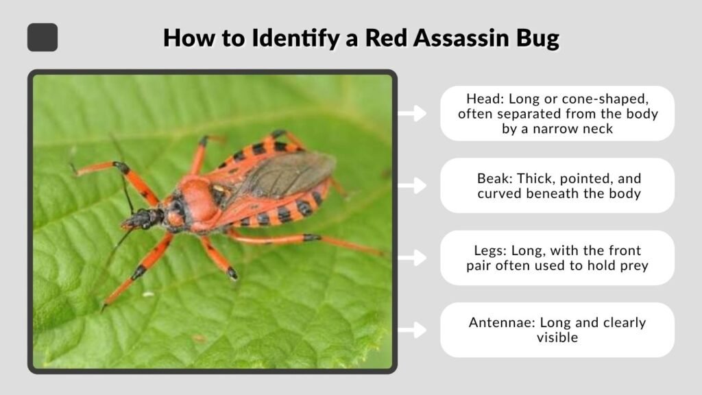 How to Identify a Red Assassin Bug