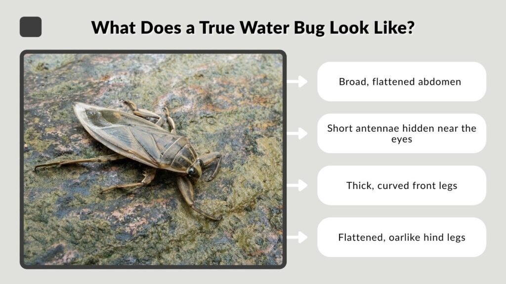 What Does a True Water Bug Look Like?