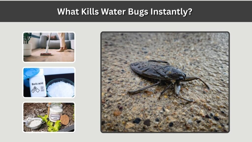 What Kills Water Bugs Instantly?