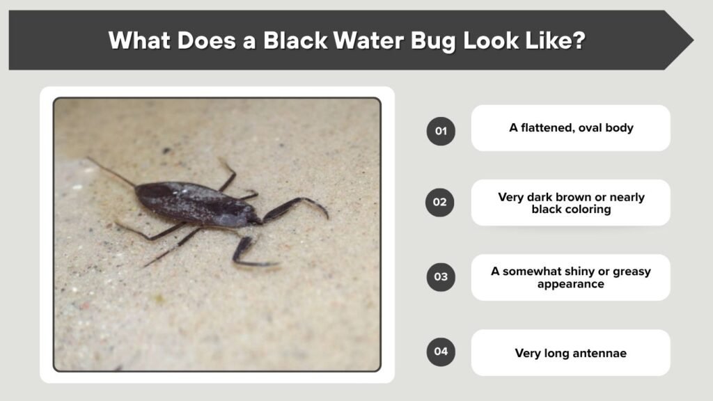 What Does a Black Water Bug Look Like?