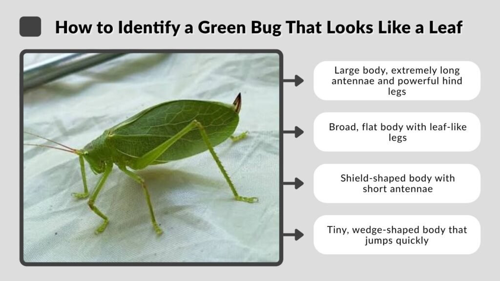 How to Identify a Green Bug That Looks Like a Leaf