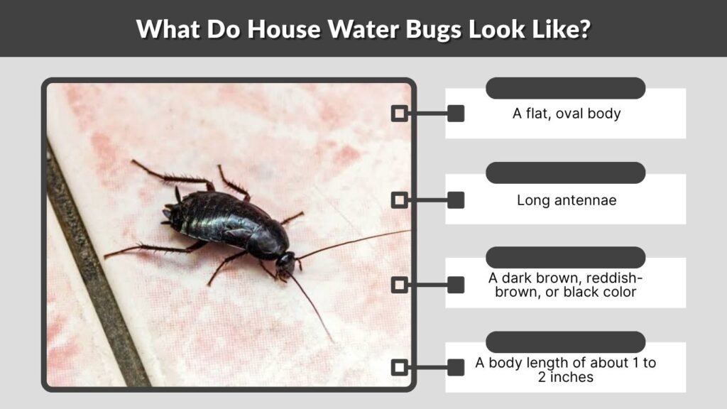 What Do House Water Bugs Look Like?