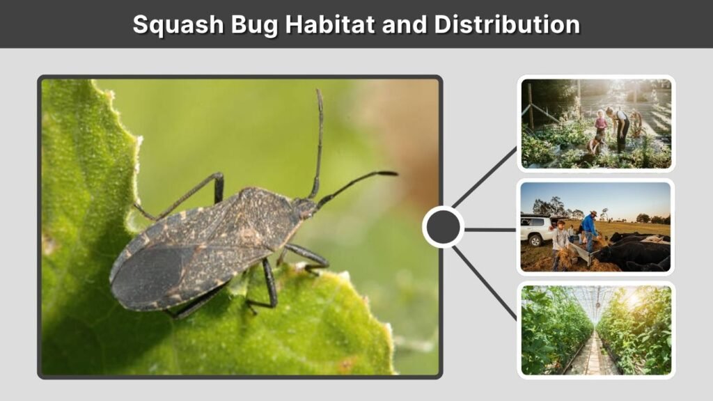 Squash Bug Habitat and Distribution