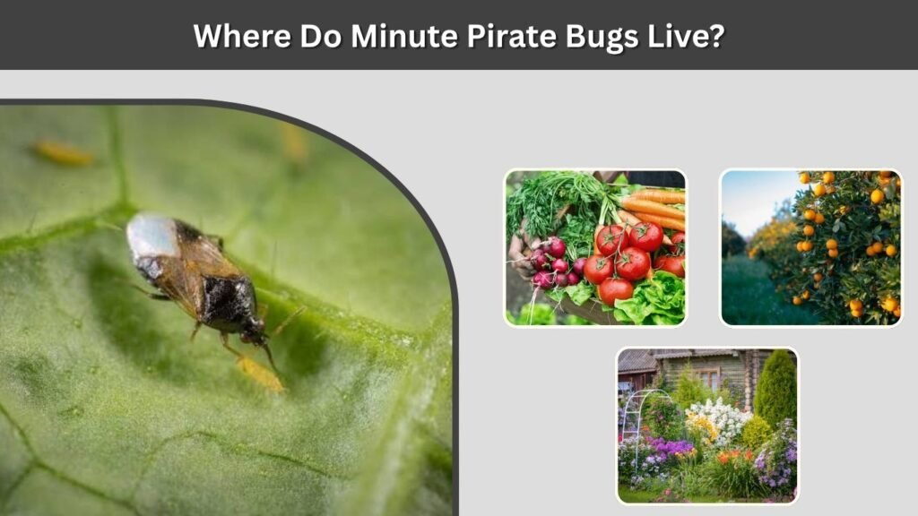 Where Do Minute Pirate Bugs Live?