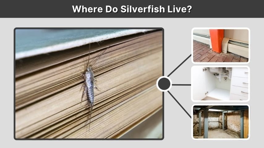 Where Do Silverfish Live?