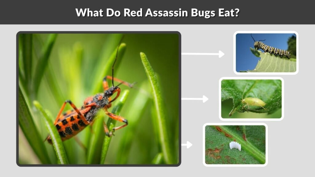 What Do Red Assassin Bugs Eat?