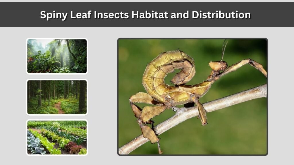 Spiny Leaf Insects Habitat and Distribution