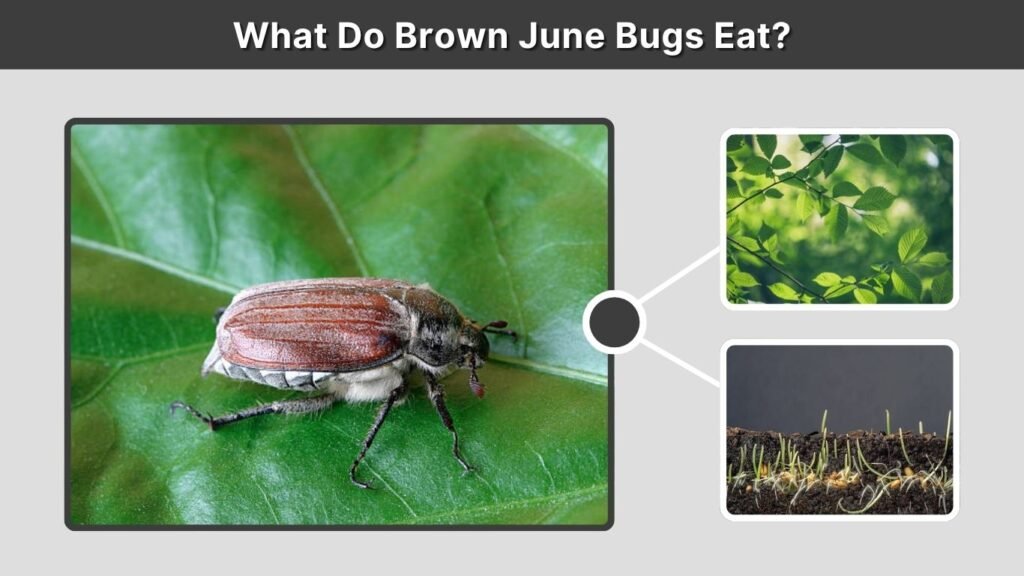 What Do Brown June Bugs Eat?