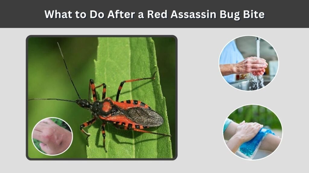 What to Do After a Red Assassin Bug Bite