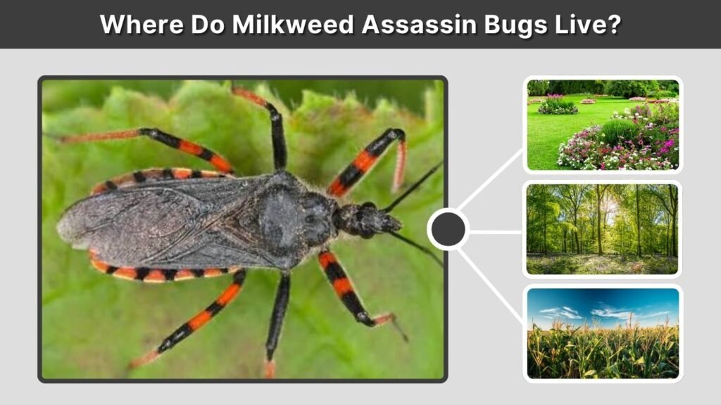 Where Do Milkweed Assassin Bugs Live?