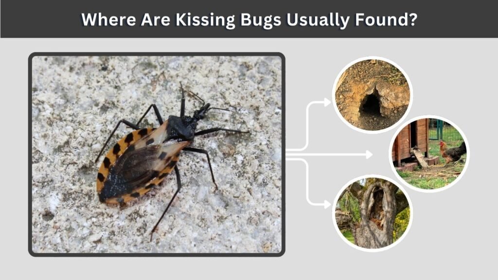 Where Are Kissing Bugs Usually Found?