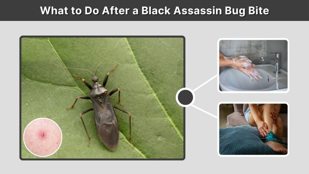 What to Do After a Black Assassin Bug Bite