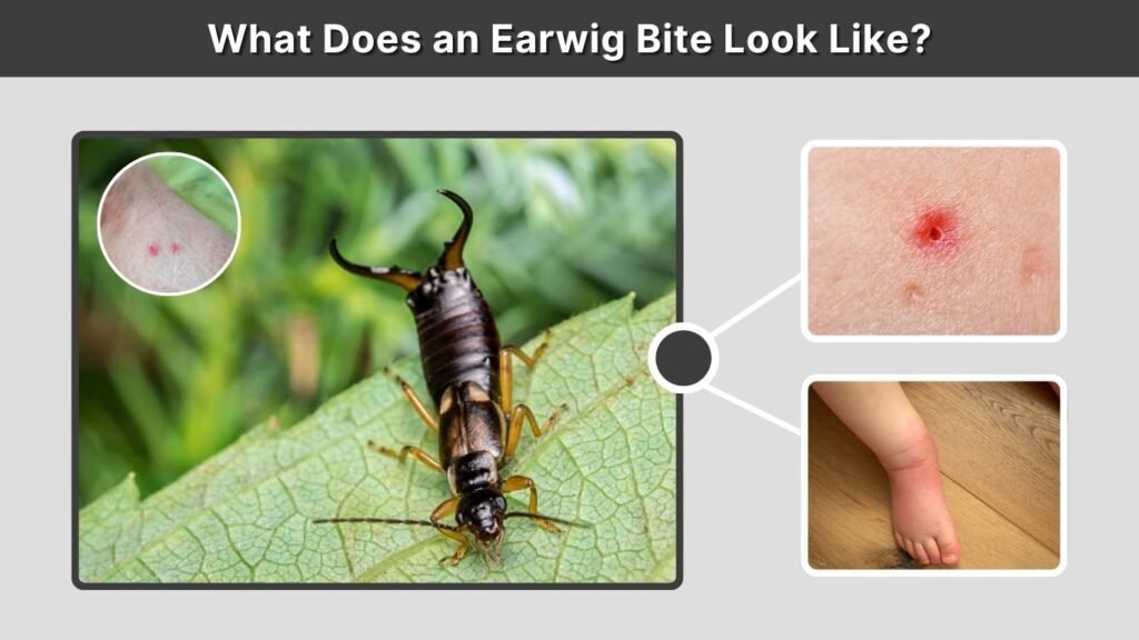 What Does an Earwig Bite Look Like?