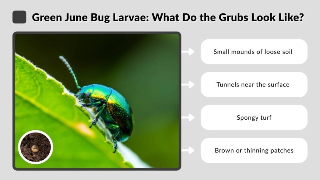 Green June Bug Larvae: What Do the Grubs Look Like?