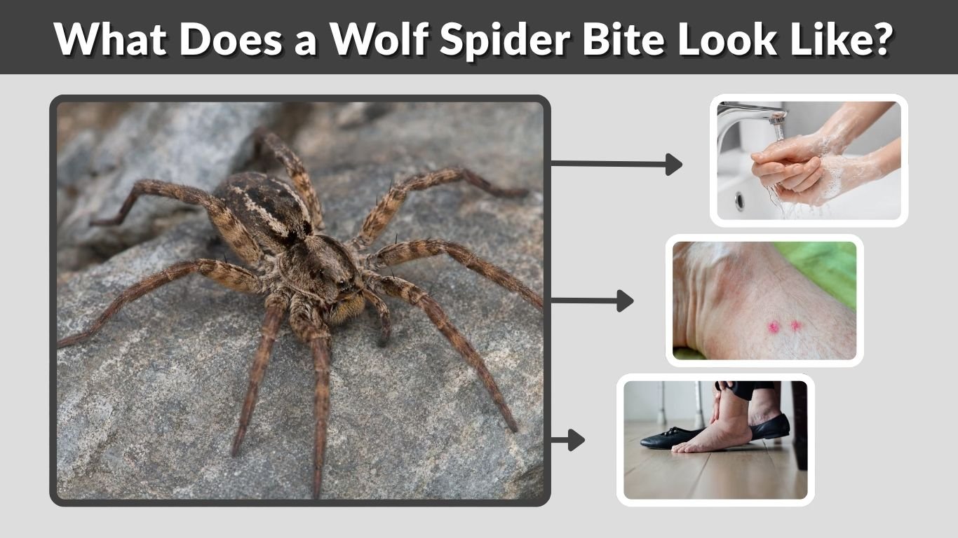 What Does a Wolf Spider Bite Look Like? Identification Guide
