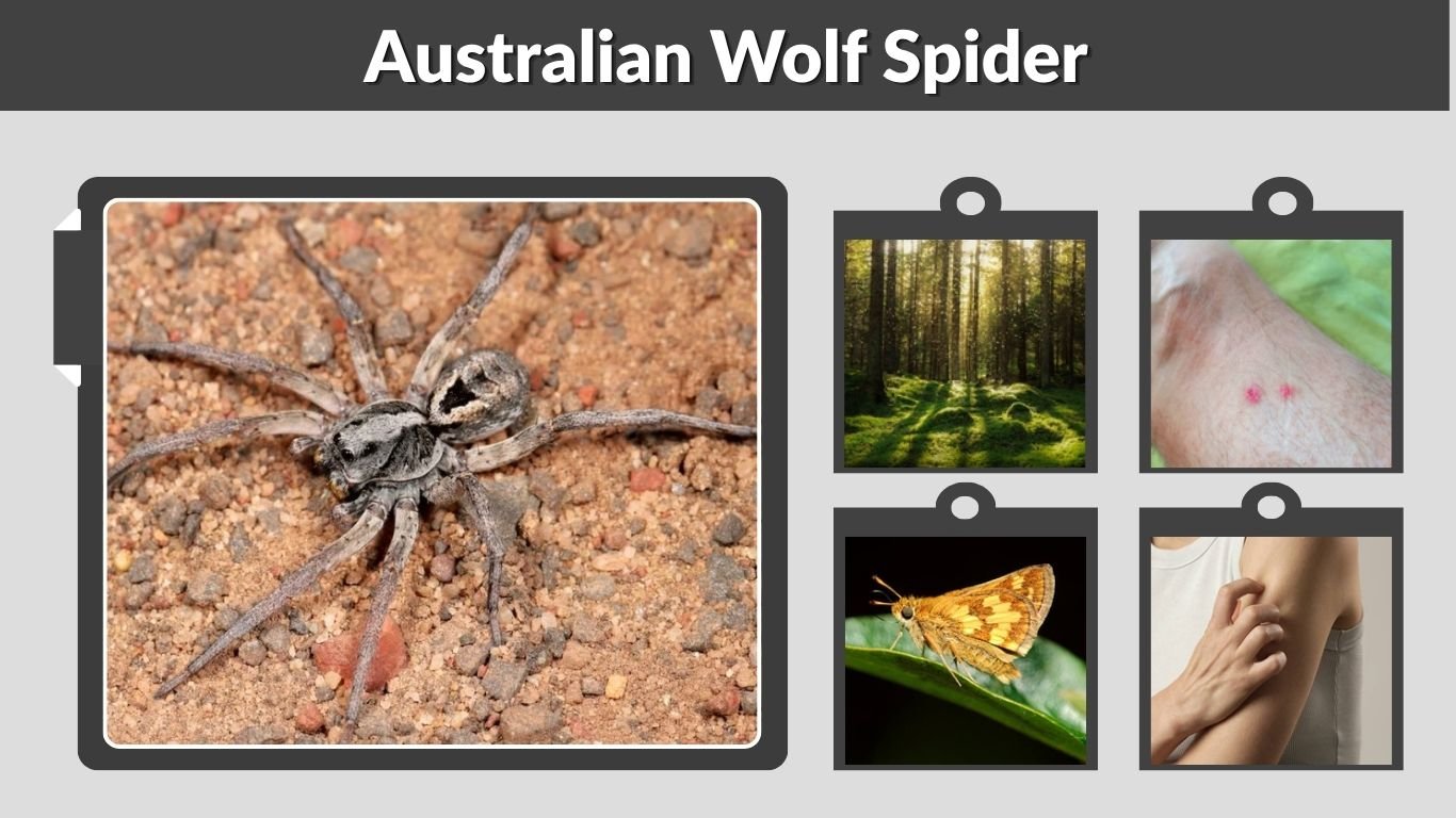 Australian Wolf Spider: Size, Bite, Habitat and Facts