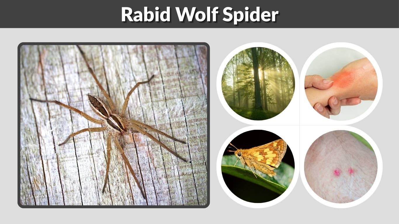 Rabid Wolf Spider: Identification, Bite, Size, and Facts