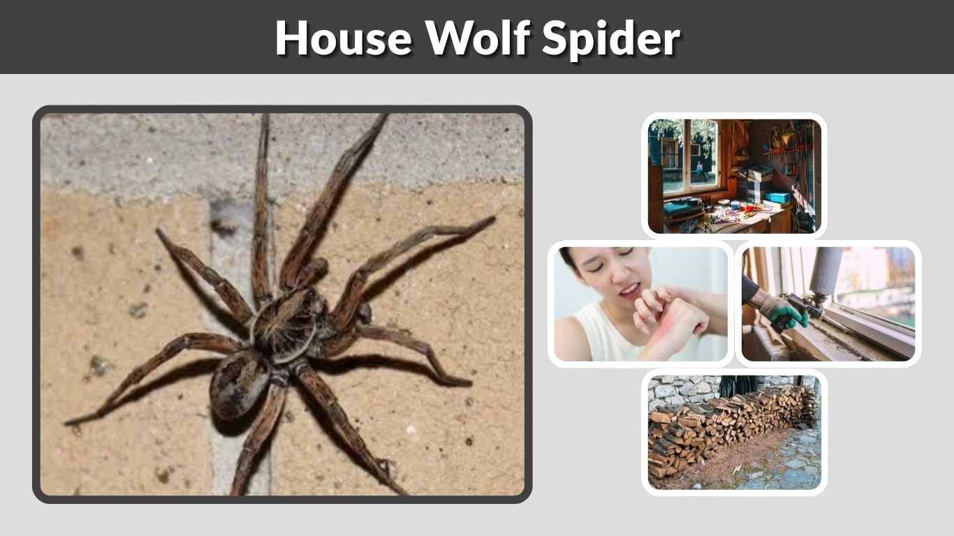 House Wolf Spider: Identification, Bite, Size and Removal