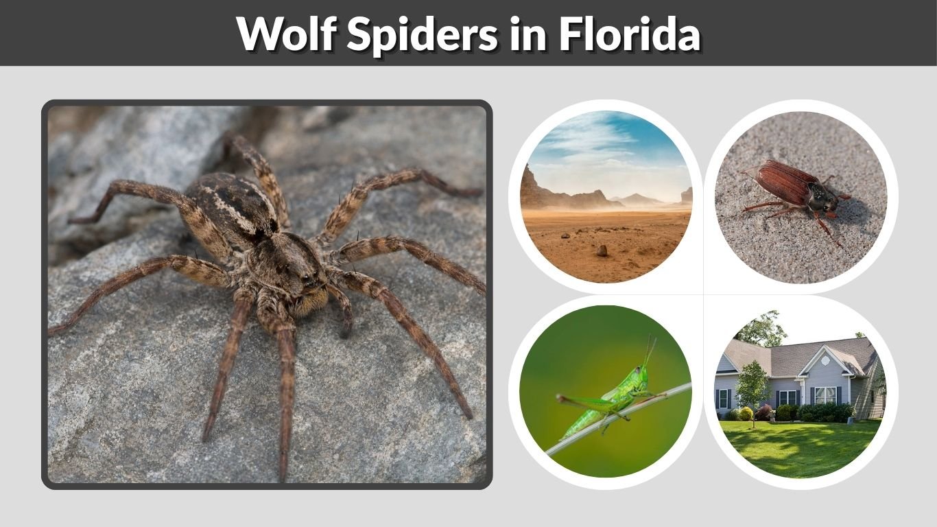 Wolf Spiders in Florida: Size, Bite, ID and Facts