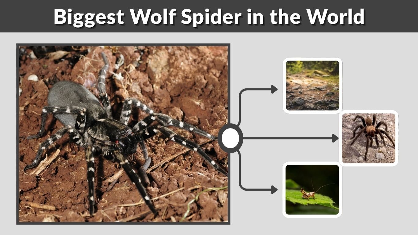 Biggest Wolf Spider in the World: Size and Facts