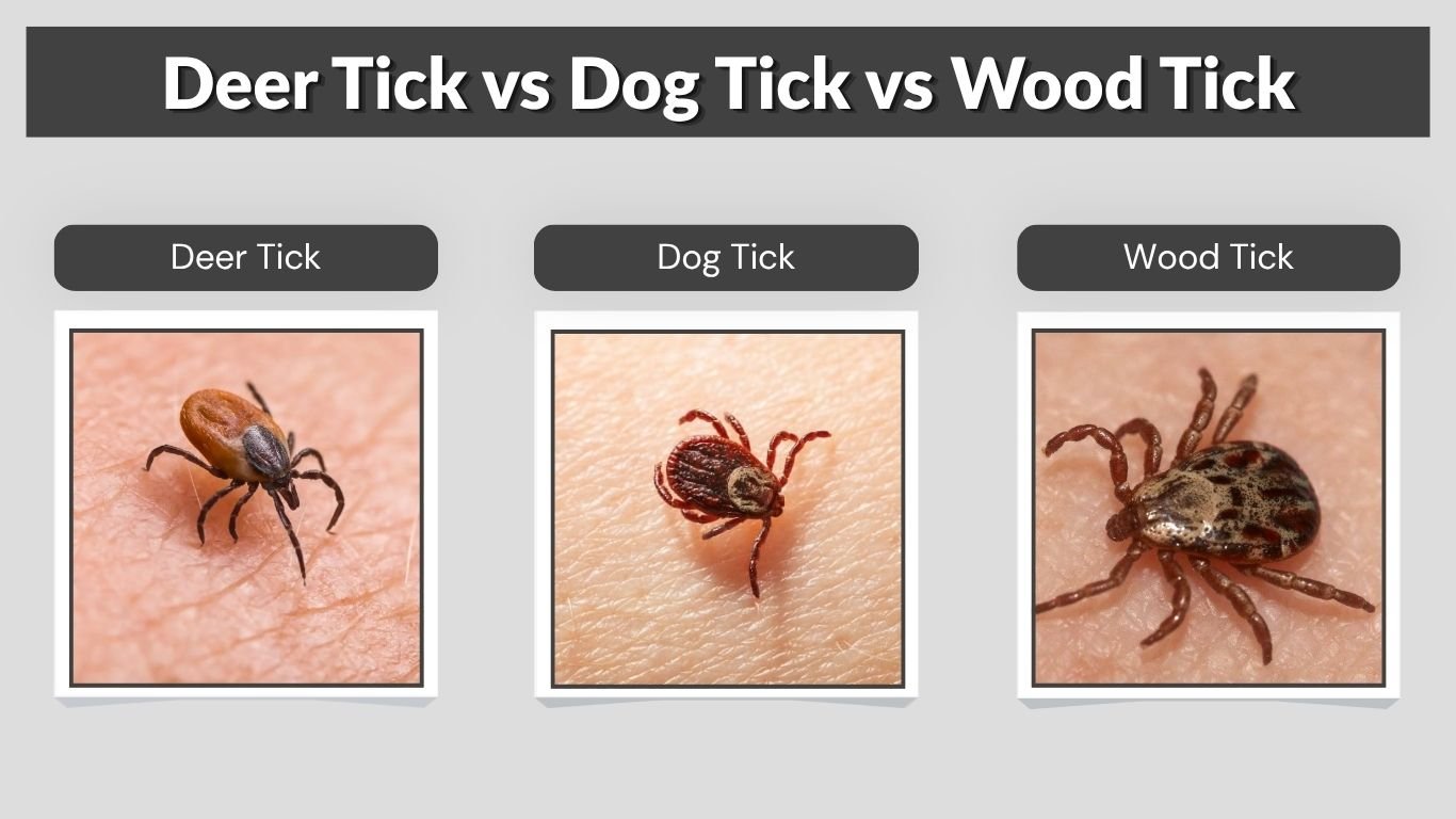 Deer Tick vs Dog Tick vs Wood Tick: Key Differences