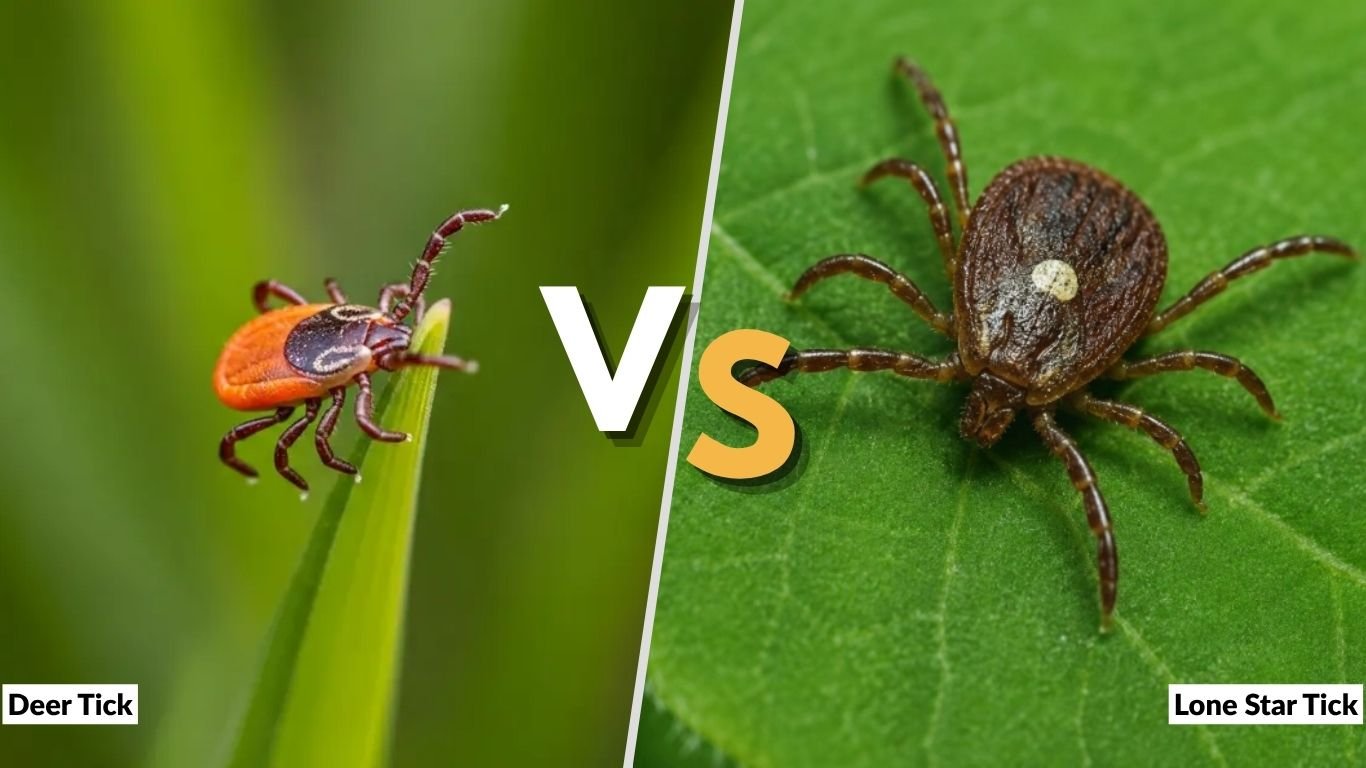 Deer Tick vs Lone Star Tick: Differences, Size & Diseases