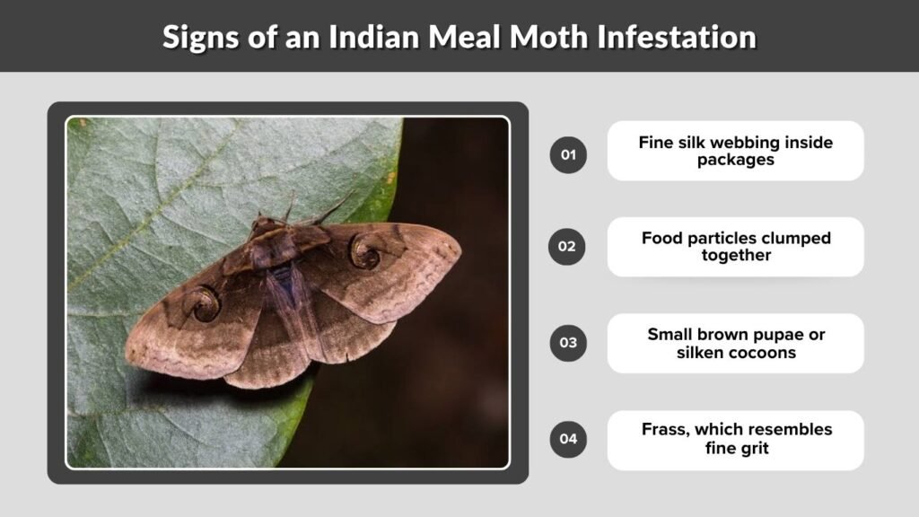 Signs of an Indian Meal Moth Infestation