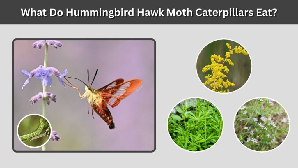 What Do Hummingbird Hawk Moth Caterpillars Eat?