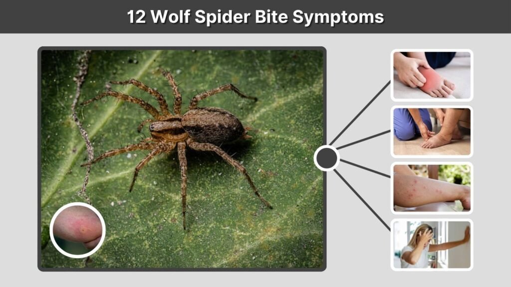 12 Wolf Spider Bite Symptoms
